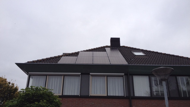 8 Panelen, Cole Porterhof, Hoorn Galerij zonnepanelen