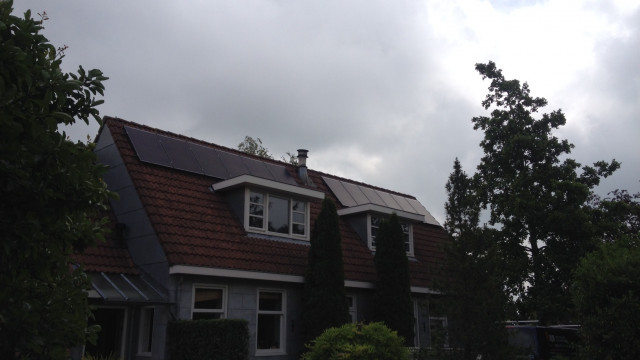 12 Solarwatt panelen, Streekweg, Hoogkarspel Galerij zonnepanelen
