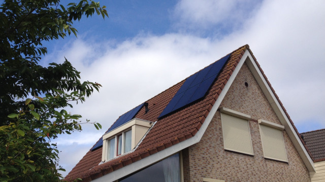 12 Solarwatt panelen, Strijkmolen, Nieuwe Niedorp Galerij zonnepanelen