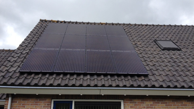 12 panelen, G. Slagterlaan, Wognum Galerij zonnepanelen