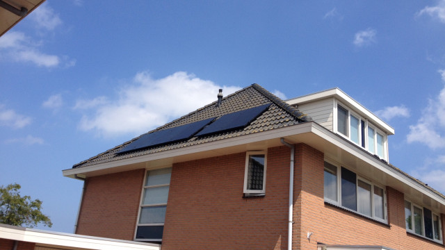 6 panelen Witte Dam, Westwoud Galerij zonnepanelen